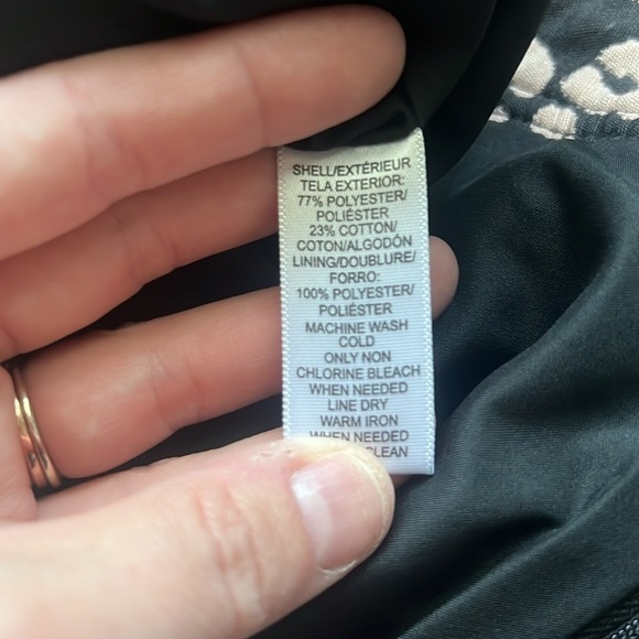 LOFT Leopard Print Pencil Skirt Size 6 - Picture 4 of 7